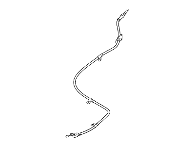 2013 Hyundai Sonata Hybrid Parking Brake Cable - 59770-4R000