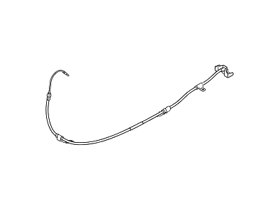 Hyundai Sonata Hybrid Parking Brake Cable - 59750-4R000