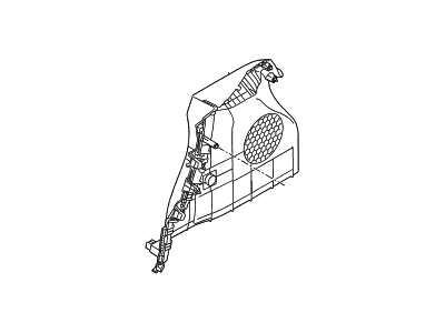 Hyundai 85730-2V100-RY Trim Assembly-Luggage Side LH