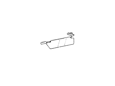 Hyundai Excel Sun Visor - 85202-24600-AV