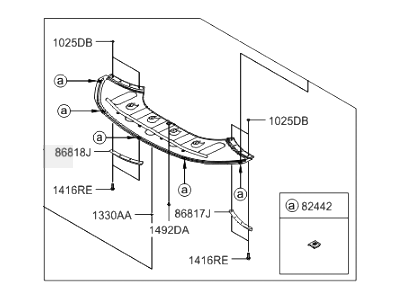 Hyundai 29110-C2400 Panel Assembly-Under Cover