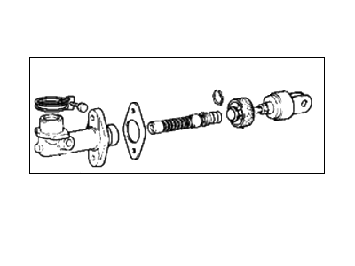 1989 Hyundai Sonata Clutch Master Cylinder - 41610-33045