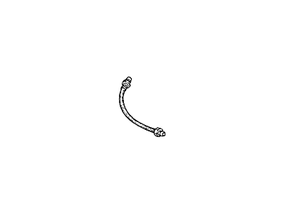 1990 Hyundai Sonata Hydraulic Hose - 41640-33050