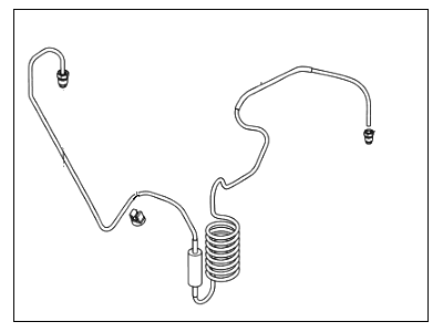 2010 Hyundai Sonata Hydraulic Hose - 41631-3K550