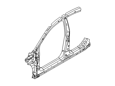 Hyundai 71130-C2000 Reinforcement Assembly-Side Outer LH