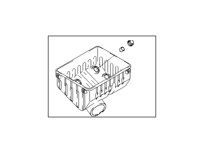 Hyundai Santa Fe Air Filter Box - 28112-26351