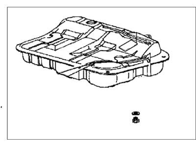 1993 Hyundai Sonata Fuel Tank - 31150-34310