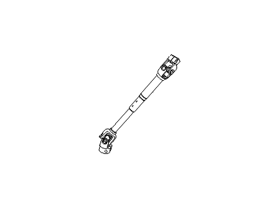 Hyundai Accent Steering Shaft - 56400-1E000