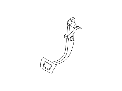 Hyundai 32810-2V200 Arm Assembly-Brake Pedal