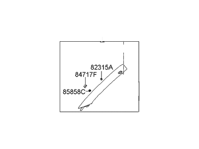 Hyundai 85820-3M000-TX