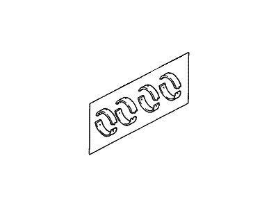 Hyundai 21020-35020 Bearing Set-Crank Shaft