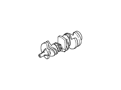 1992 Hyundai Sonata Crankshaft - 23111-35020