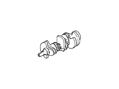 1998 Hyundai Sonata Crankshaft - 23111-35020