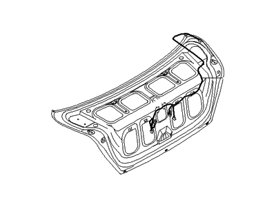 Hyundai 91900-2D000 Wiring Assembly-Trunk Lid