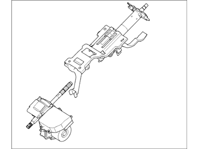 2011 Hyundai Elantra Touring Steering Column - 56310-2L300