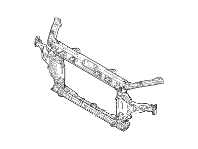 Hyundai Radiator Support - 64101-D2000