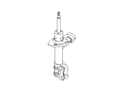 2012 Hyundai Sonata Hybrid Shock Absorber - 54651-4R010