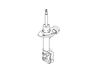 Hyundai Sonata Hybrid Shock Absorber - 54651-4R010