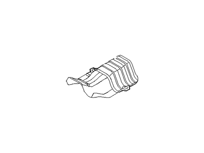 Hyundai Elantra Touring Exhaust Heat Shield - 28791-2H000