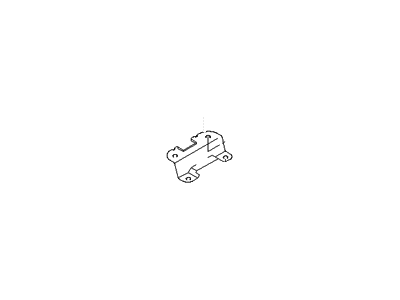 Hyundai 92815-38000 Bracket-Room Lamp Mounting