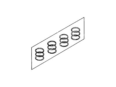 1991 Hyundai Excel Piston Ring Set - 23040-24200