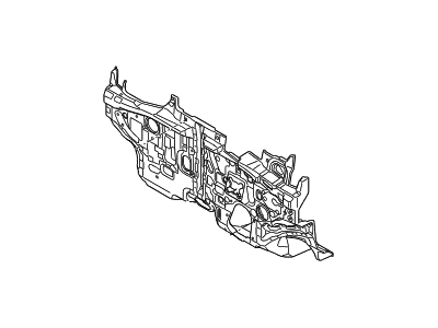 Hyundai 84120-4W000 Pad Assembly-Isolation Dash Panel
