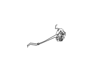 2015 Hyundai Accent Tailgate Lock Actuator Motor - 81420-1R020
