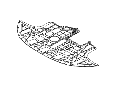 Hyundai 29110-F2100 Panel Assembly-Under Cover