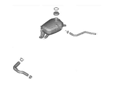 Hyundai Coolant Reservoir - 25430-L1500