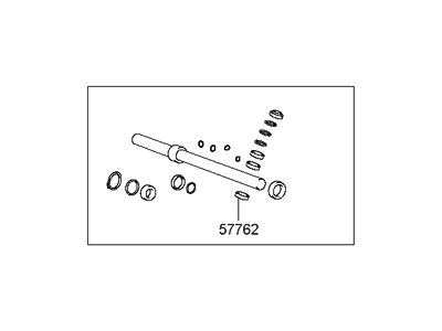 2002 Hyundai XG350 Power Steering Gear Seal - 57790-38A10