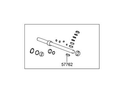 2004 Hyundai XG350 Power Steering Gear Seal - 57790-38A10