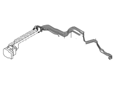 Hyundai 58722-2C300 Tube-Master Cylinder To Hydraulic Module