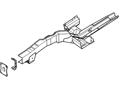 Hyundai 64602-3L100 Member Assembly-Front Side,RH