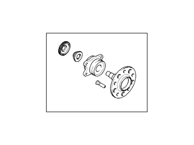 Hyundai 52730-3K200 Rear Wheel Hub And Bearing Assembly