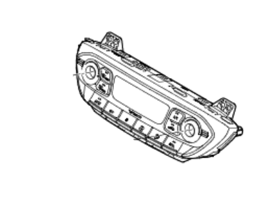 2018 Hyundai Elantra GT A/C Switch - 97250-G3080-RPE