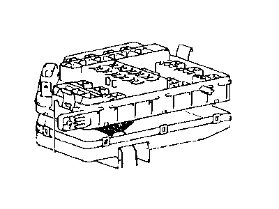 Hyundai Tiburon Fuse Box - 91840-27A00
