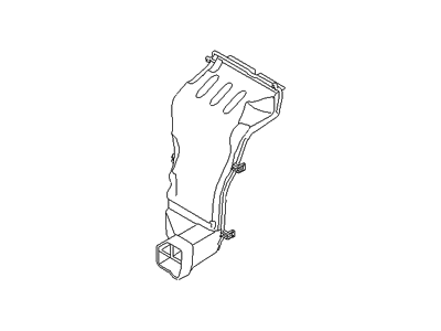 Hyundai 97103-2S100 Cover-Console Duct