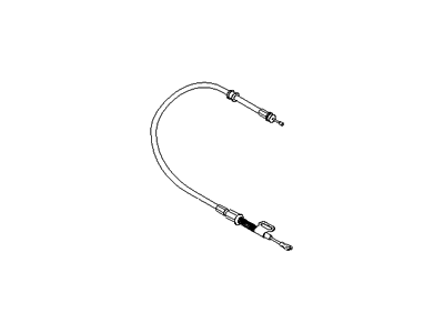 Hyundai 81940-26000 Cable Assembly-Key INTERMEDIATED Lock