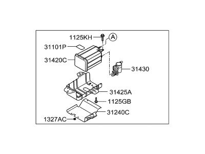 Hyundai 31410-0W000