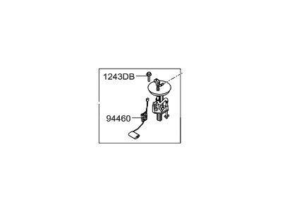 Hyundai 31230-0W000 Suction Plate And Sender Assembly