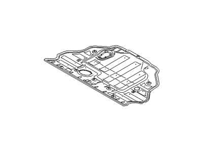 Hyundai 29130-3S100 Cover Assembly-Engine Under