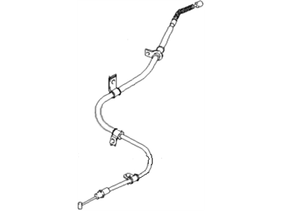 Hyundai 59770-2D330 Cable Assembly-Parking Brake,RH