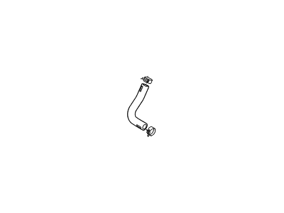 Hyundai Santa Fe Radiator Hose - 25414-2W800