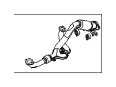 Hyundai 28610-2B350 Front Exhaust Pipe