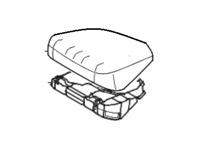 Hyundai Equus Seat Cushion - 89210-3N510
