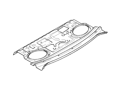 Hyundai 69300-3D300 Panel Assembly-Rear Package Tray