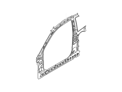 Hyundai 71202-1E000 Panel Assembly-Side Inner RH