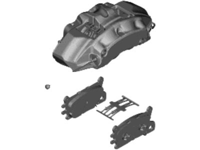 Hyundai Genesis Electrified GV70 Brake Caliper - 58110-DS000