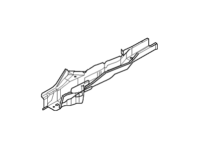 Hyundai 65720-3C100 Member Assembly-Rear Floor Side,RH