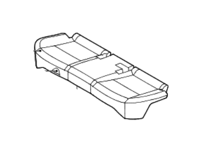 Hyundai 89160-D3010-RTH Rear Seat Cushion Covering Assembly